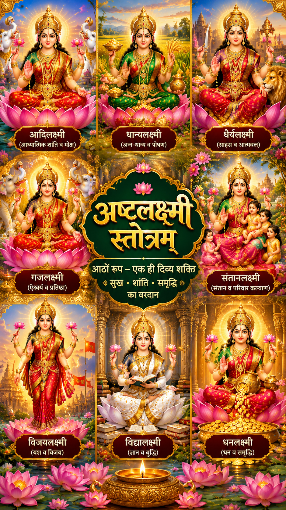 Ashtalakshmi Stotra